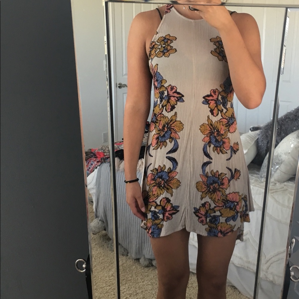 Free People Floral Intimates Dress